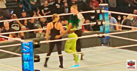 Ronda Rousey Luch Luego De Que Smackdown Sali Del Aire Lucha Noticias