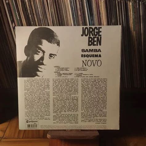 Lp Vinil Jorge Ben Samba Esquema Novo 180g Edição Limitada à venda em