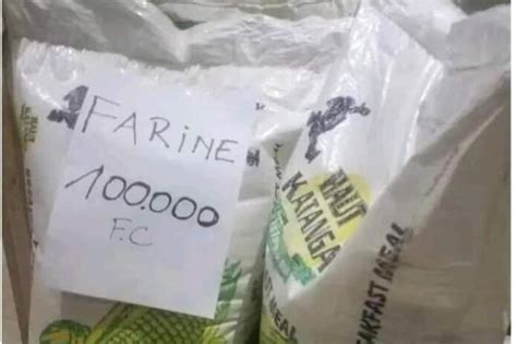 Crise Alimentaire Dans Le Haut Katanga Un Sac De Ma S Passe De