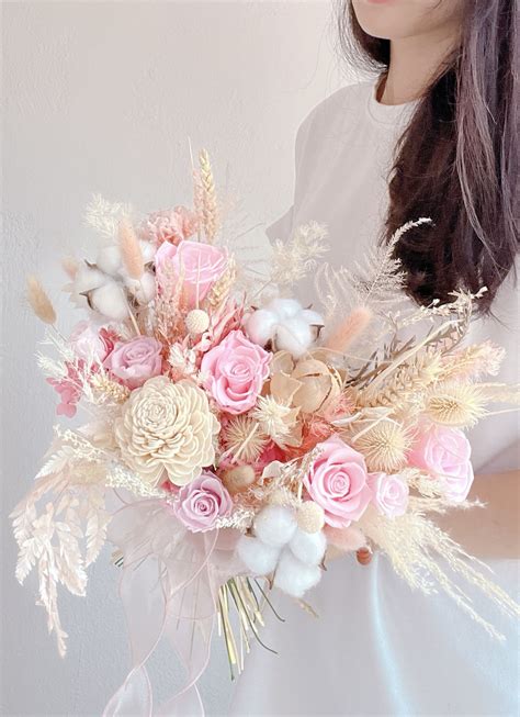 Bridal Bouquet - Preserved Flowers - Lartiste - KL Florist