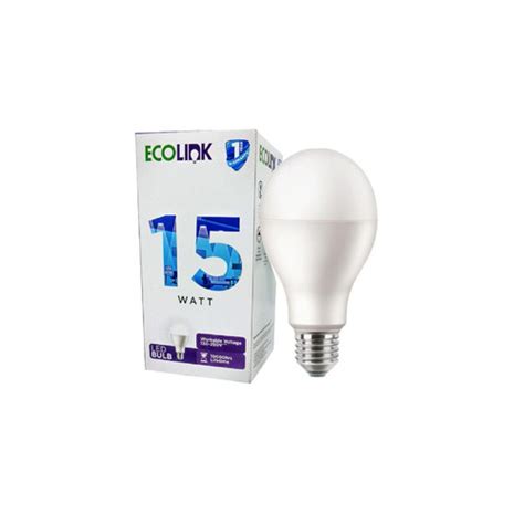 Jual Lampu Ecolink LED Bulb 15W 15 Watt E27 6500K Cahaya Putih Cool