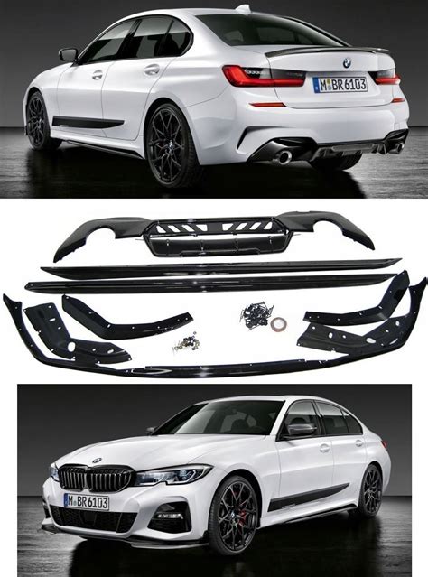 BODY KIT BMW G20 G21 M PERFORMANCE CZARNY POŁYSK MM TTBKBM07 za 1849 zł