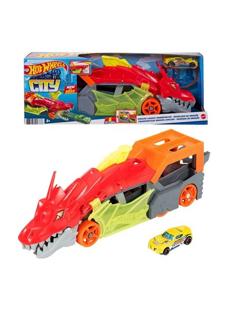 Hot Wheels City Carrinho Reboque do Dragão Detalhes Magazine Quer presentear O seu lugar é