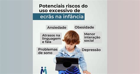 CTLM Potenciais riscos do uso excessivo de ecrãs na infância