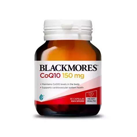 Blackmores CoQ10 Capsule Uses Price Dosage Side Effects Substitute