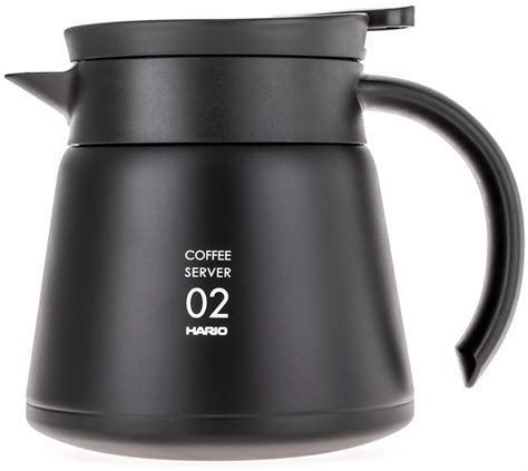 Hario V60 02 Insulated Stainless Steel Server 600 Ml Crema