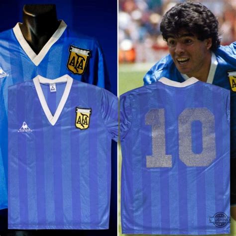 Diego Maradona Hand Of God All Over Printed Football Jersey Shirt