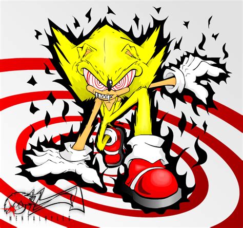 Fleetway Super Sonic by VictorVonVice on Newgrounds