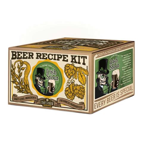 Craft A Brew Bone Dry Irish Stout 1 Gallon Recipe Kit