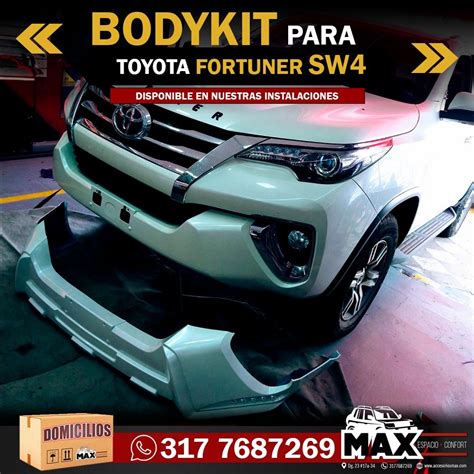 Bodykit Para Toyota Fortuner Sw Para Tu Carro