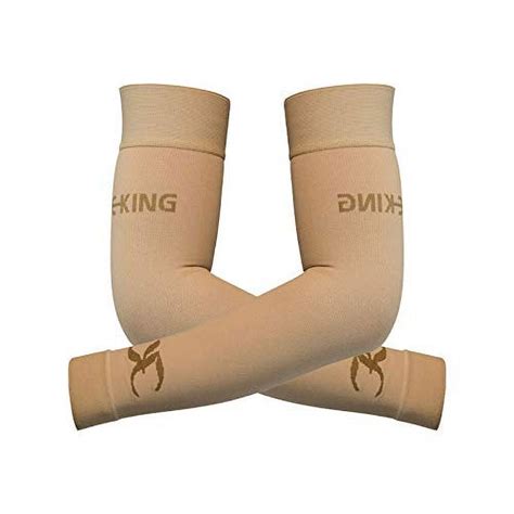 Keking Lymphedema Compression Arm Sleeves For Men Women Pair No