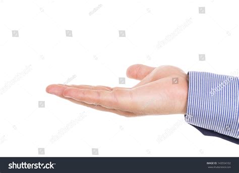 Empty Hand Isolated On White Stock Photo 143554102 | Shutterstock