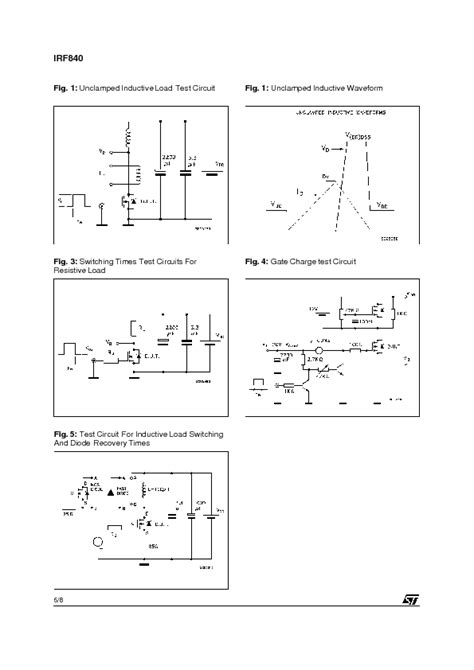 Irf Datasheet Pdf Kb Stmicroelectronics Pobierz Z Elenota Pl