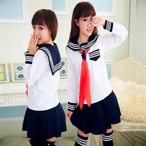 Jk Japanischen Schule Sailor Uniform Mode Schulklasse Navy Sailor