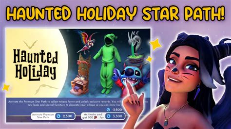 Haunted Holiday Star Path Duties Rewards Disney Dreamlight Valley