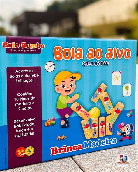 Super Bola Ao Alvo Cara De Pau Castelarte Brinquedos Educativos