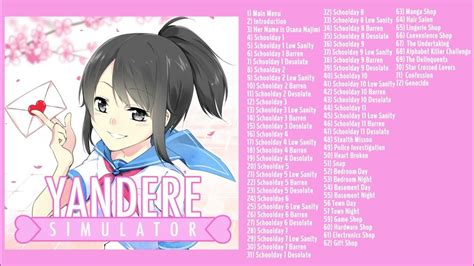 Yandere Simulator Full Ost Youtube