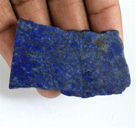 65 35 Ct Natural Lapis Lazuli Gold Pyrite Flakes Gemstone Slab Specimen