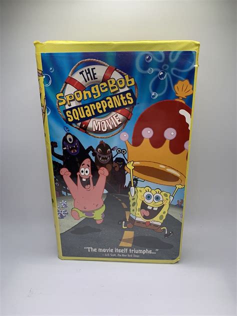 Spongebob Movie Vhs