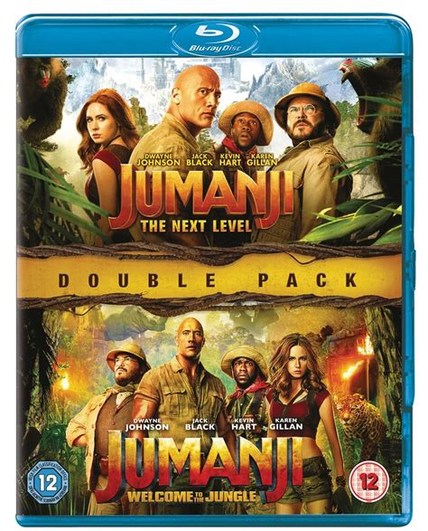 Jumanji Welcome To The Junglejumanji The Next Level Blu Ray Free