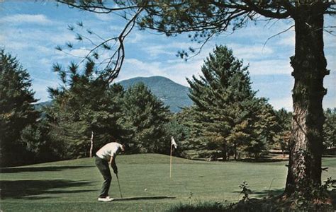 Manchester Country Club Vermont Postcard