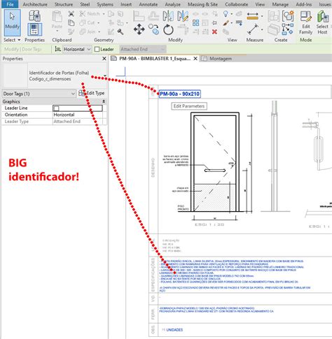 Detalhamento De Esquadrias No Revit A Super Prancha Vincula O Total