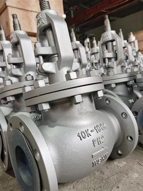 Jis K A Wcb Ph Carbon Steel Flanged Globe Valve Globe Valve And