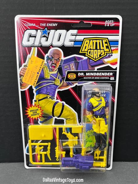 1992 Gi Joe Battle Corps Dr Mindbender