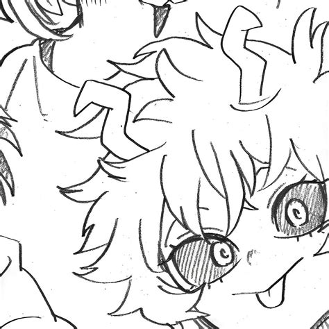 Mina Ashido Horikoshi Sketch My Hero Academia My Hero Academia