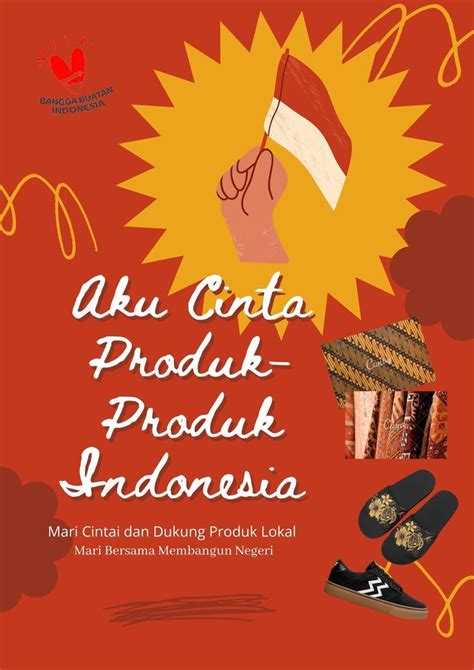 Cintai Produk Indonesia Produk Teks Lucu Brosur