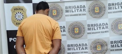 Opera O Da Brigada Militar E Pol Cia Civil De Taquara Prende Homem Por