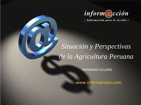 Pdf Situaci N Y Perspectivas De La Agricultura Peruana