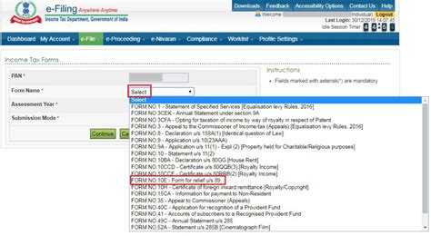 How to file Form 10E on e-Filing portal | Learn by Quicko