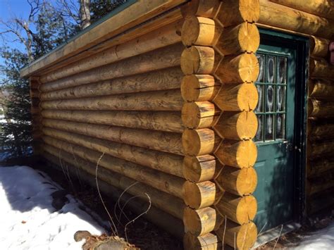 Log Homes And Problems With Linseed Oil Finish Edmunds And Company