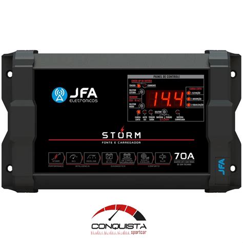 Fonte Carregador Jfa Storm 70a Bivolt 12v Shopee Brasil