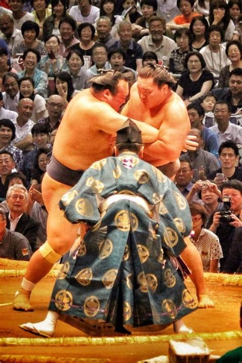 Hakuho At The Nagoya Basho Japanese Culture Sumo Wrestler Japan