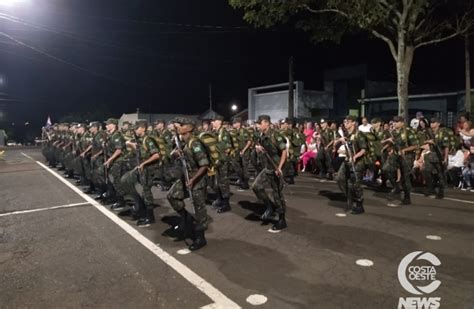 Tg De Medianeira Faz Cerim Nia Alusiva Ao Dia Do Ex Rcito Brasileiro