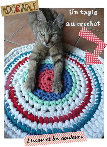 Ravelry Tapis Rond Crochet Rug Pattern By Lissou Et Les Couleurs