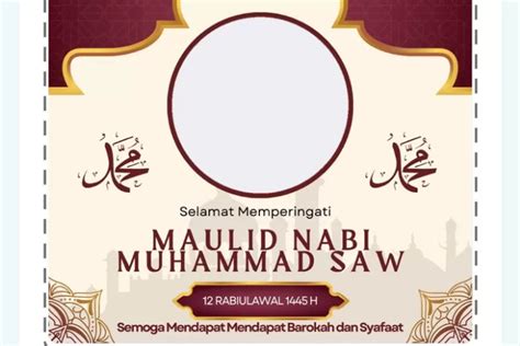 Twibbon Maulid Nabi Unik Dan Menarik Sinergi Papers