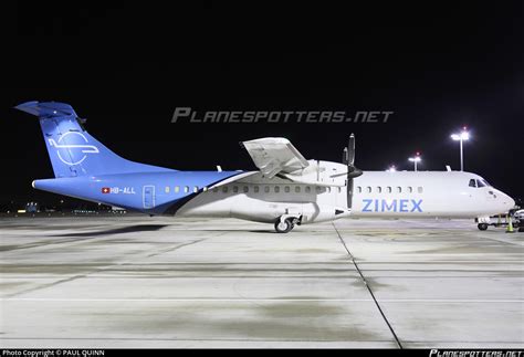 HB ALL Zimex Aviation ATR 72 202 F Photo By PAUL QUINN ID 918750