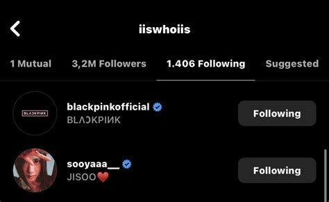 Jisoo Brasil On Twitter Sooyaaa Kesha Seguiu A Jisoo E O