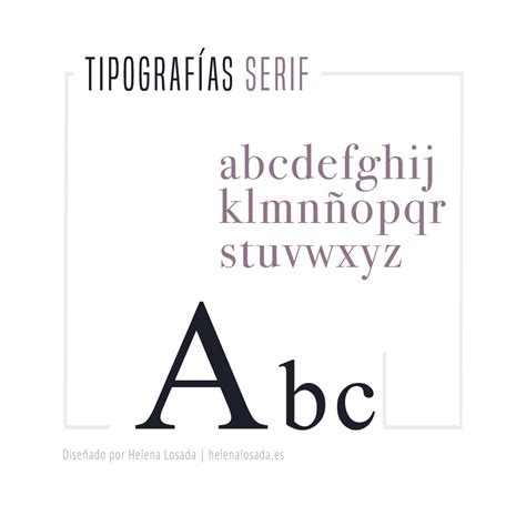 Tipografias Serif Tipografia Serif Tipografía Diferentes Tipos De Letra