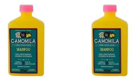 Kit 2 Und Shampoo Lola Camomila Óleo Limão Siciliano 250ml