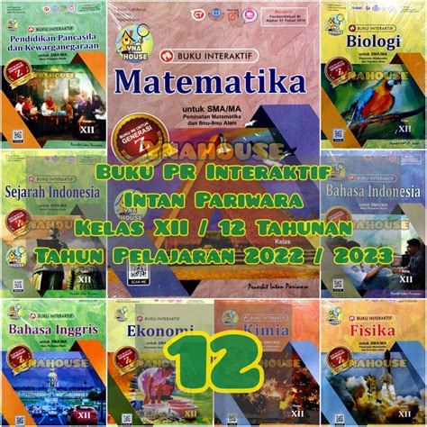 Jual Buku LKS PR Interaktif Intan Pariwara SMA Kelas XII 12 K 13