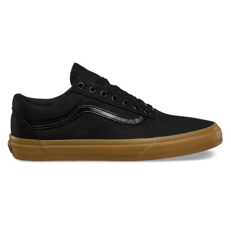 Buy Vans U Old Skool Canvas Gum In Black Light Gum