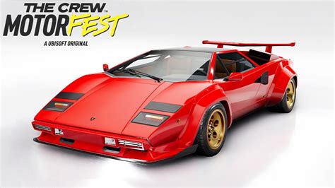 The Crew Motorfest Lamborghini Countach Lp Quattrovalvole