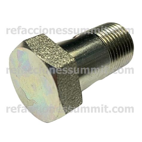 Tornillo métrico para conector tipo Banjo de 12mm x 24mm