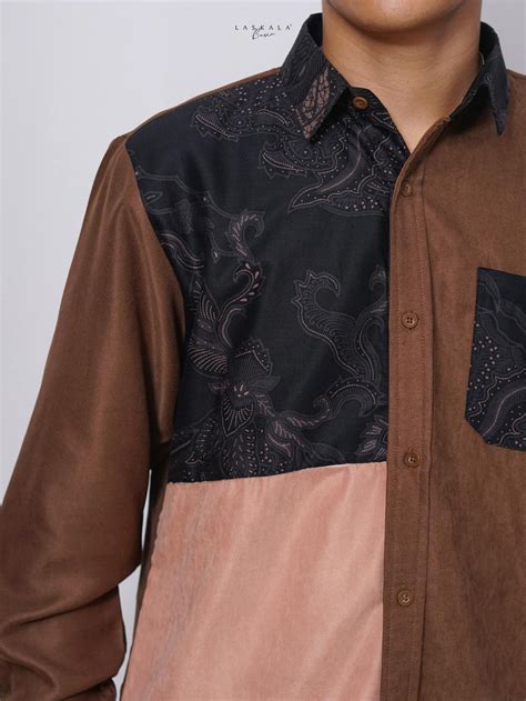 Laskala Basic Kemeja Lengan Panjang Sander Laskala Batik