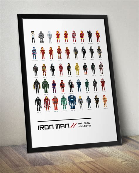 Iron Man - The Pixel Collection :: Behance