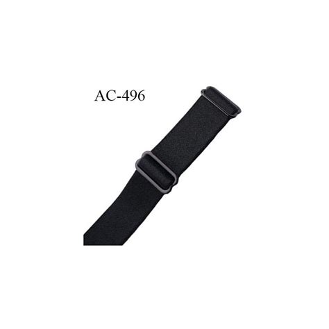 Bretelle Mm Lingerie SG Couleur Noir Brillant Haut De Gamme Grande Marque Finition Barettes